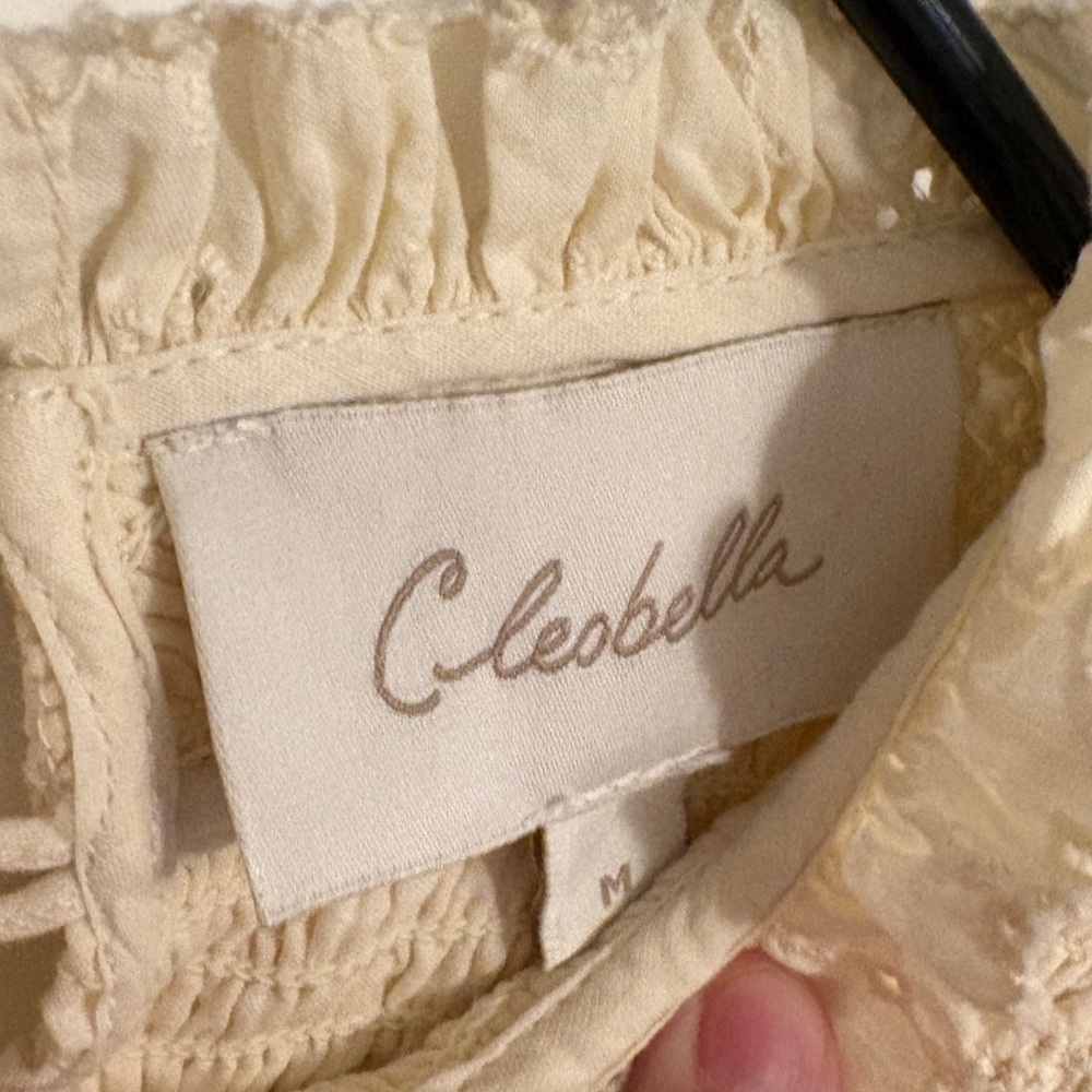 Cleobella Cream Casual Dress - Picture 3 of 6